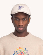 Casquette Six Panel Avec Toi Écru en sergé coton bio – OLOW