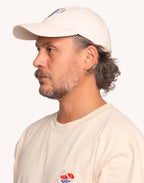 Casquette Six Panel Avec Toi Écru en sergé coton bio – OLOW