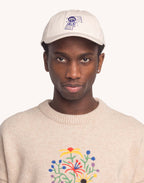 Casquette Six Panel Avec Toi Écru en sergé coton bio – OLOW