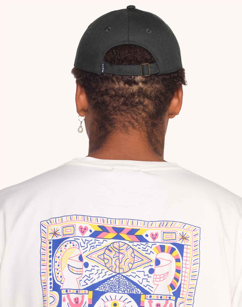 Casquette Six Panel Busy Vert Mélèze en lyocell, Coton – OLOW