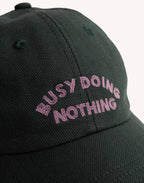 Casquette Six Panel Busy Vert Mélèze en lyocell, Coton – OLOW
