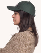 Casquette Six Panel Busy Vert Mélèze en lyocell, Coton – OLOW