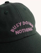 Casquette Six Panel Busy Vert Mélèze en lyocell, Coton – OLOW