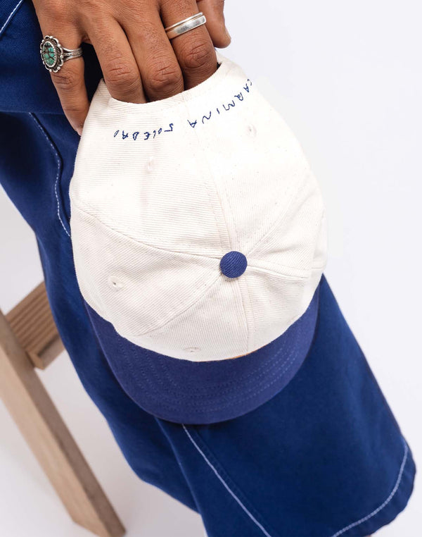 Casquette Six Panel Carmina écrue