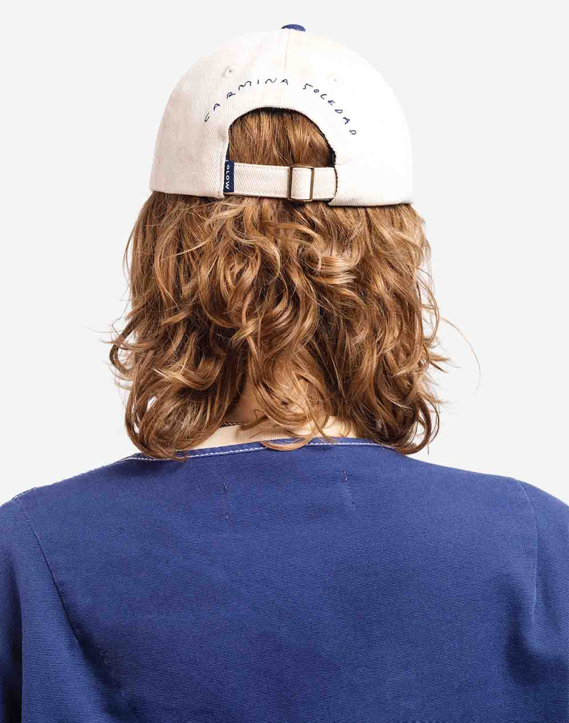 Casquette Six Panel Carmina écrue