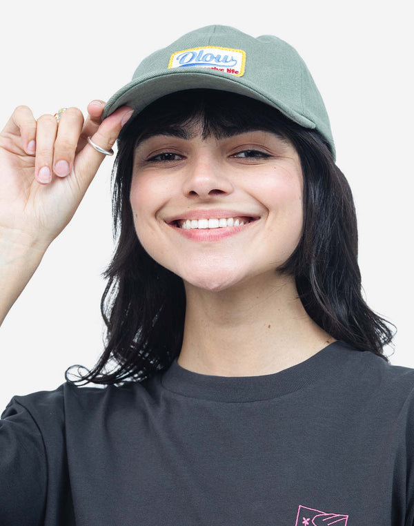 Casquette Six Panel Carlton vert olive