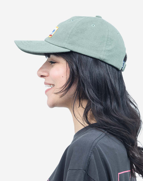 Casquette Six Panel Carlton vert olive