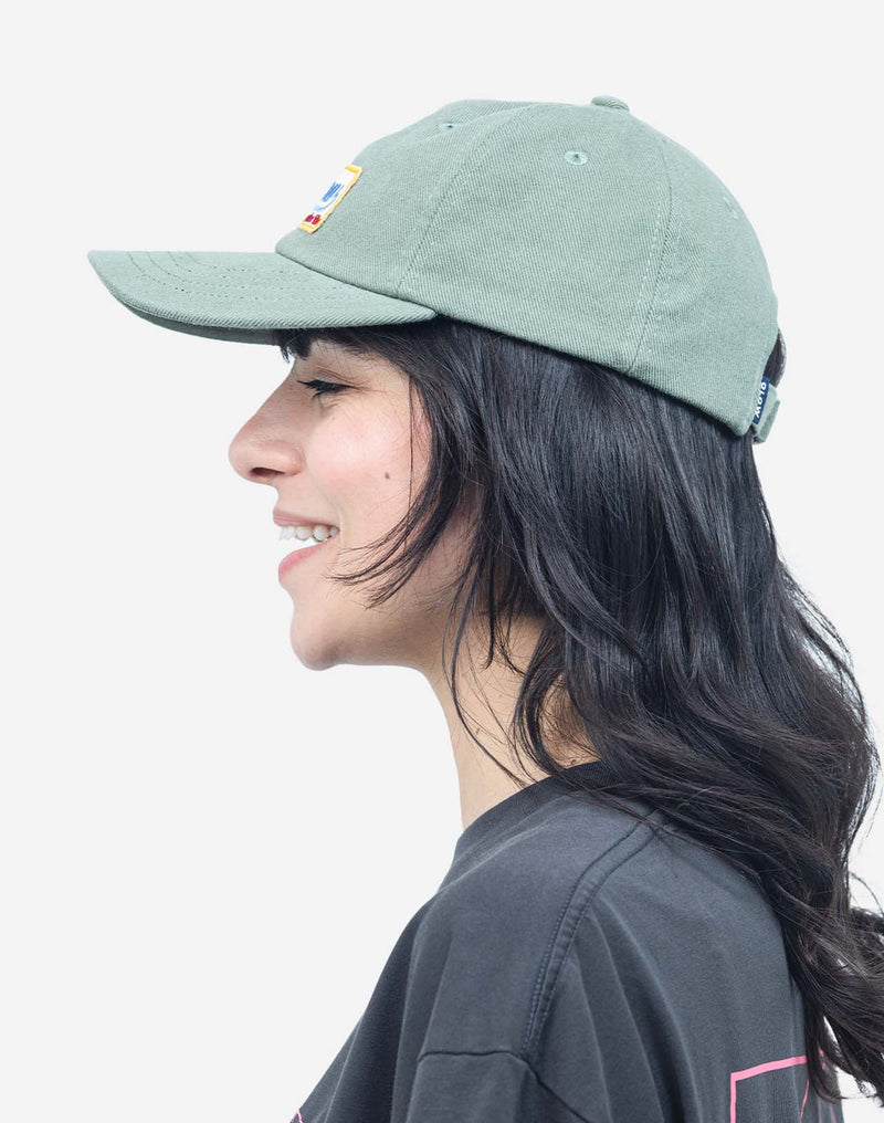 Casquette Six Panel Carlton vert olive