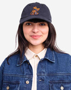 Casquette Six Panel Doggy bleu nuit
