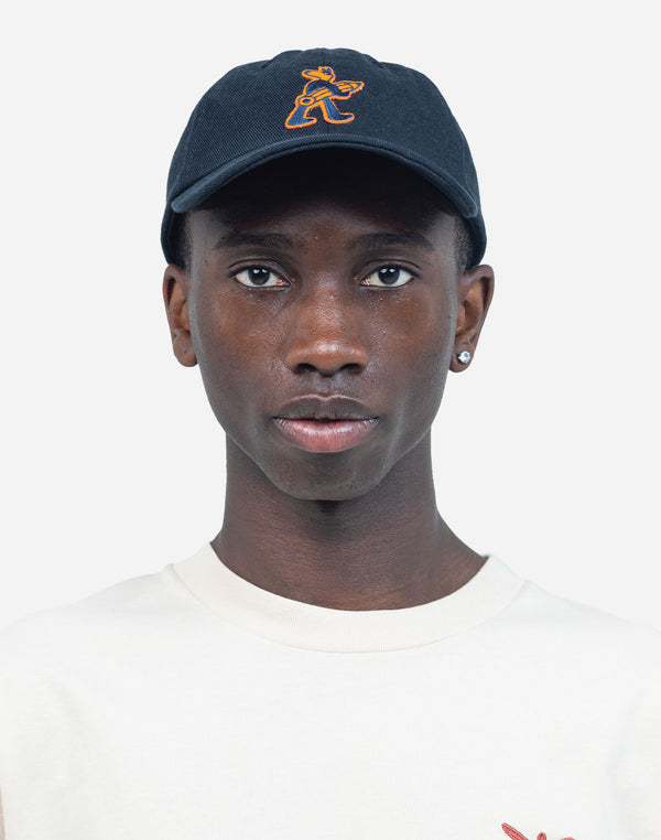 Casquette Six Panel Doggy bleu nuit