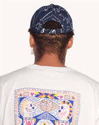 Casquette Six Panel Life Dance Denim Bleu & Marron en coton, Coton recyclé – OLOW