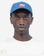 Casquette Six Panel Oldy denim bleu