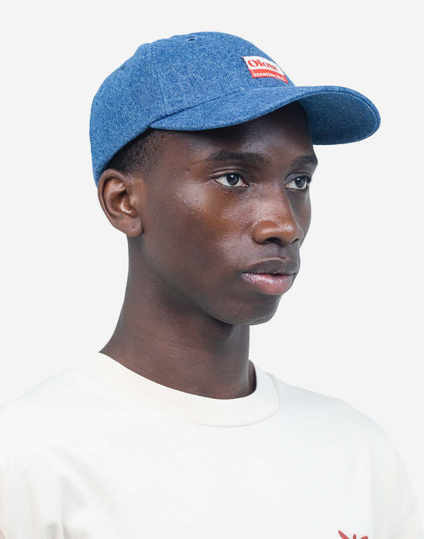 Casquette Six Panel Oldy denim bleu