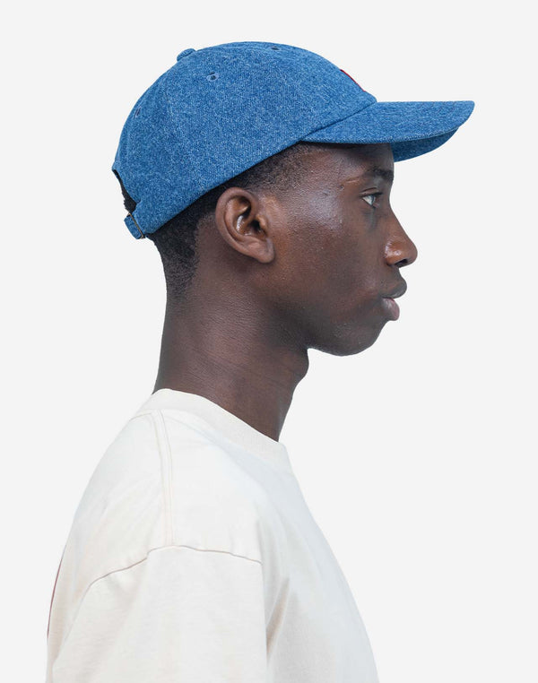Casquette Six Panel Oldy denim bleu