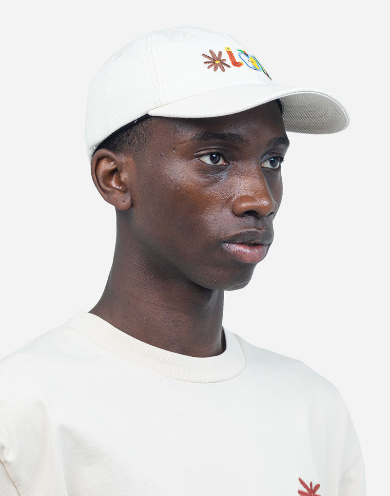 Casquette Six Panel Pictures écru