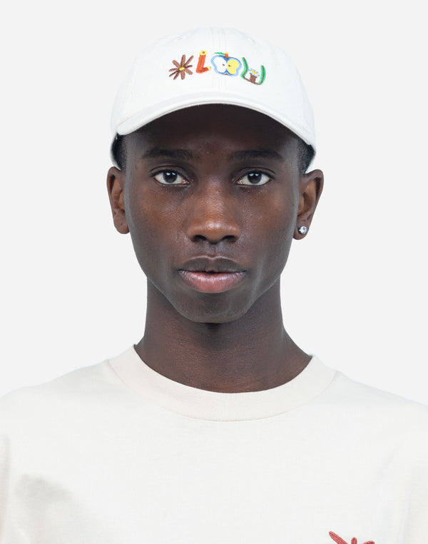 Casquette Six Panel Pictures écru