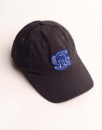 Casquette Six Panel Point Break Noir Carbone en sergé coton bio – OLOW