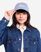 Casquette Six Panel Signature bleu azur