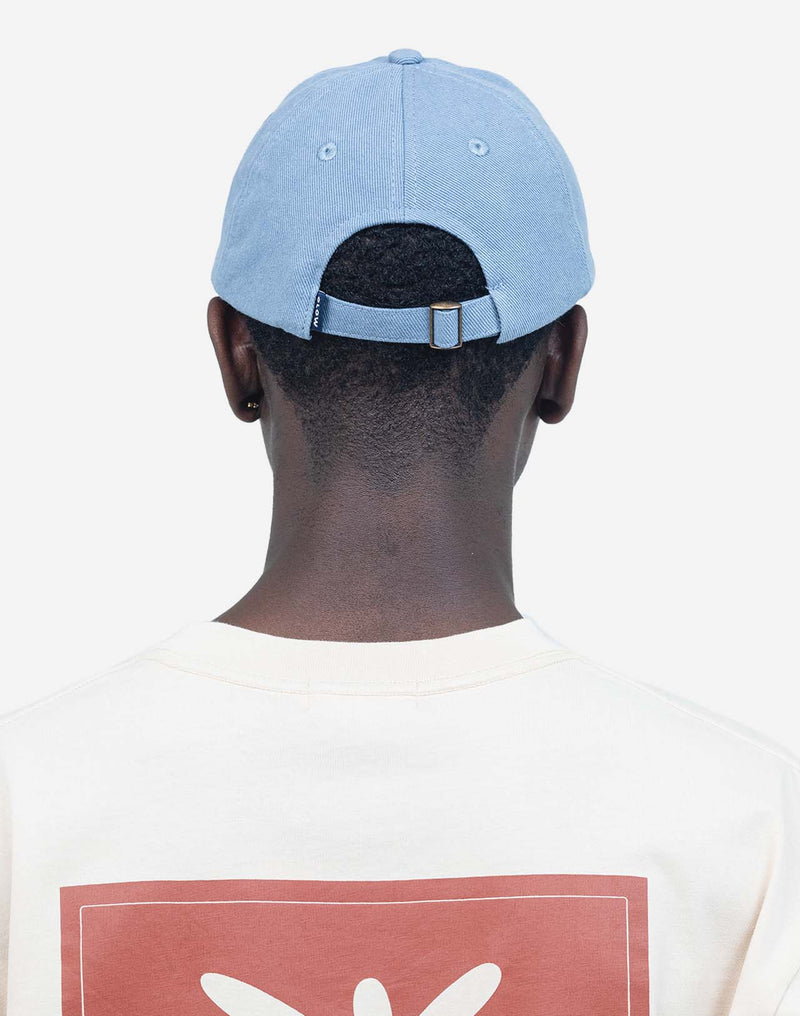Casquette Six Panel Signature bleu azur