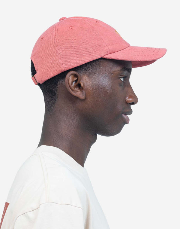 Casquette Six Panel Signature rose minéral