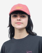 Casquette Six Panel Signature rose minéral