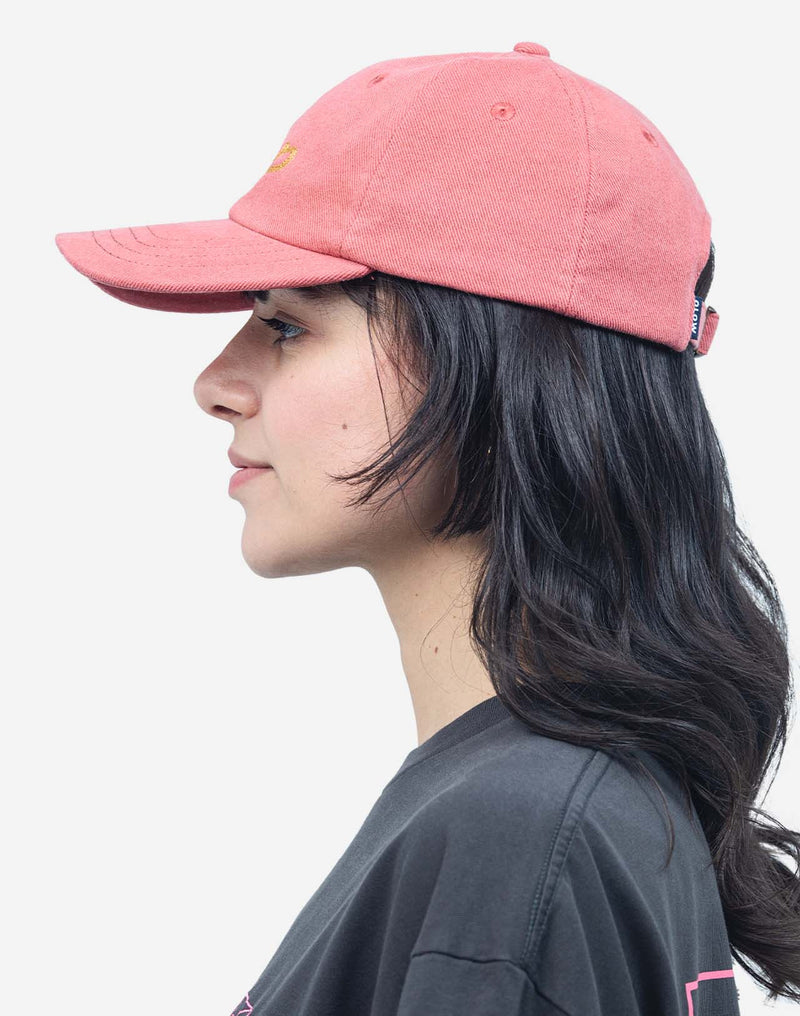 Casquette Six Panel Signature rose minéral