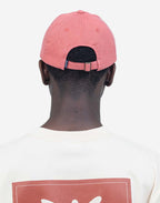 Casquette Six Panel Signature rose minéral