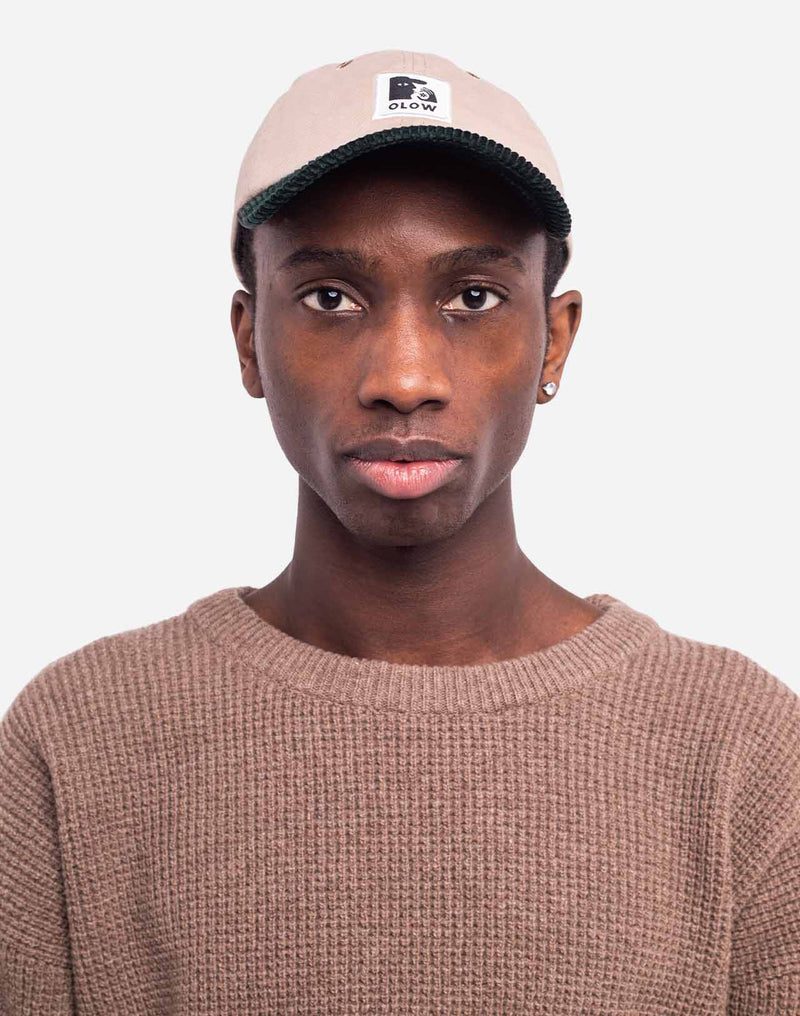 Casquette six panel Stanton bicolore