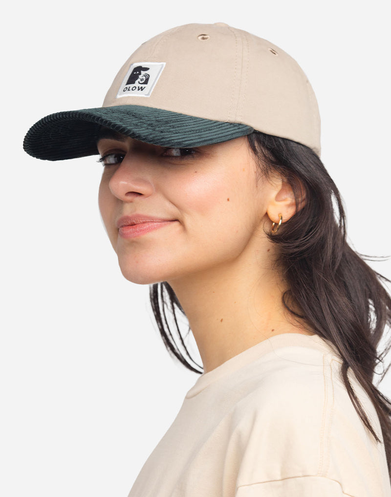 Casquette six panel Stanton bicolore