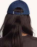 Casquette Six Panel Stanton Bleu & Marron en coton, Coton recyclé – OLOW