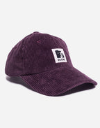 Casquette six panel Stanton prune