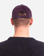 Casquette six panel Stanton prune