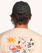 Casquette Six Panel Stanton Vert Mélèze & Marron en lyocell, Coton – OLOW