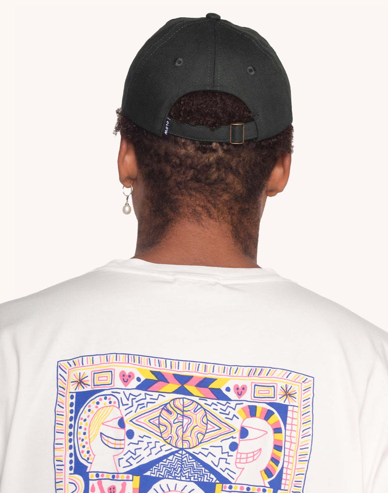 Casquette Six Panel Stanton Vert Mélèze & Marron en lyocell, Coton – OLOW