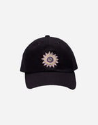 Casquette Six Panel Sun King denim noir