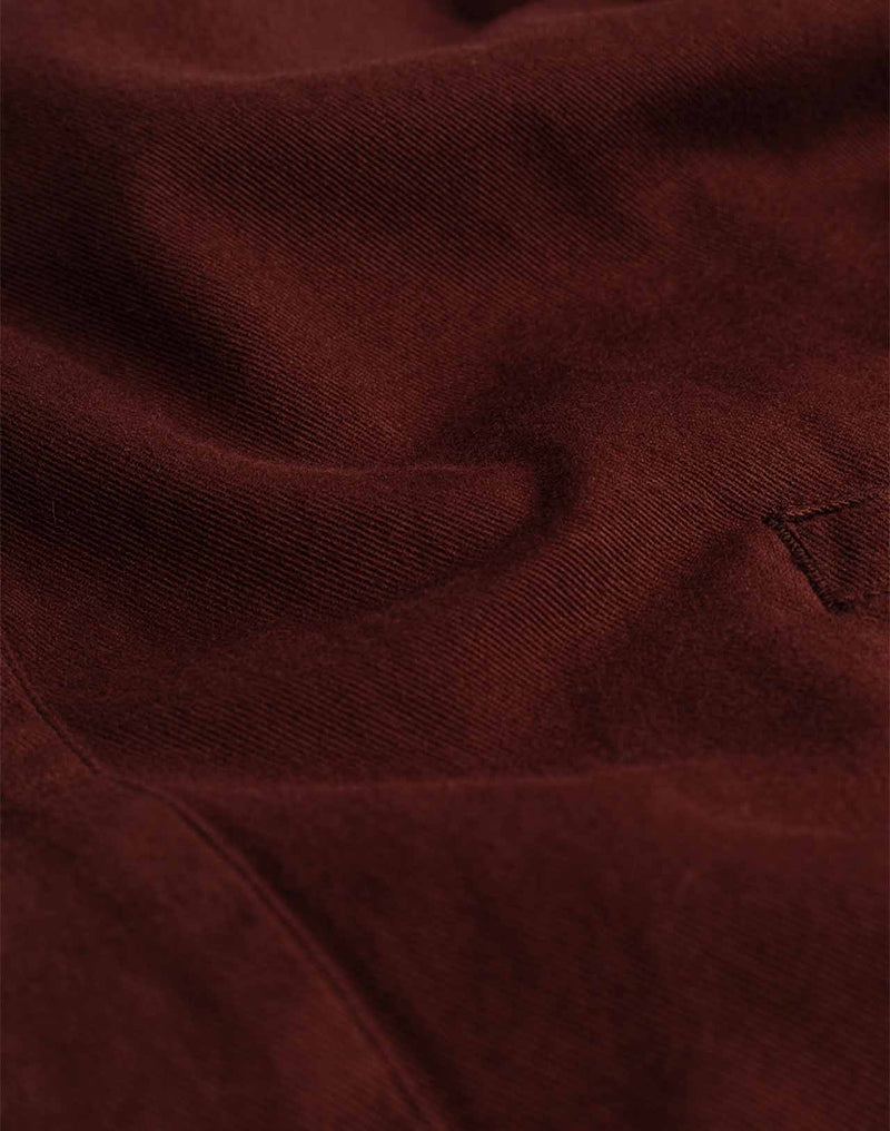 Chemise Brook Chocolat en popeline de coton – OLOW
