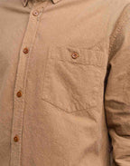 Chemise Classico Afel taupe