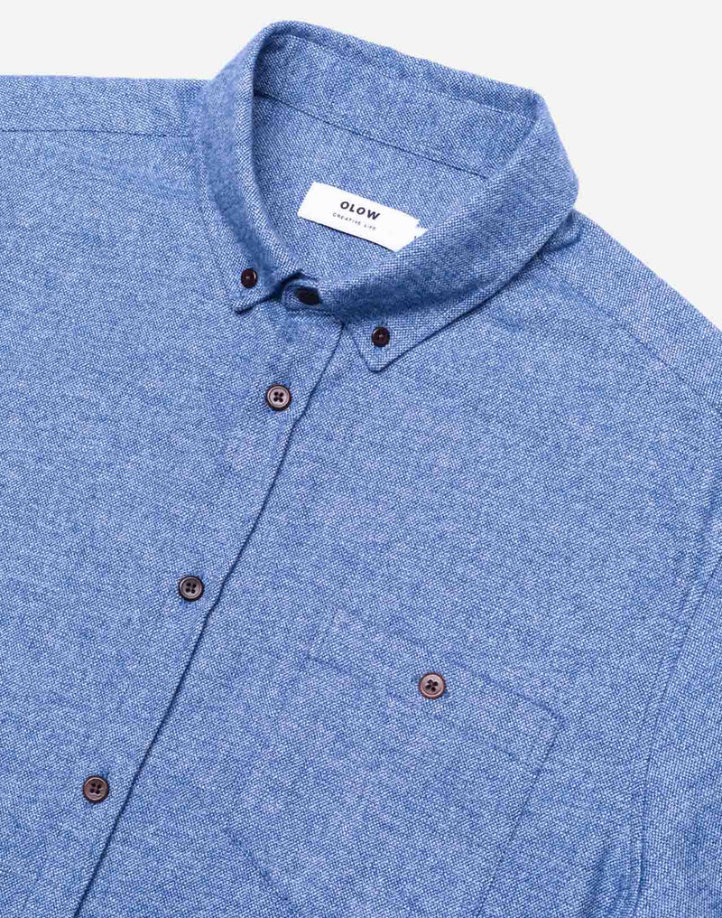 Chemise Classico barneville bleu chiné