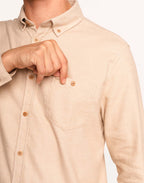 Chemise Classico Estran beige