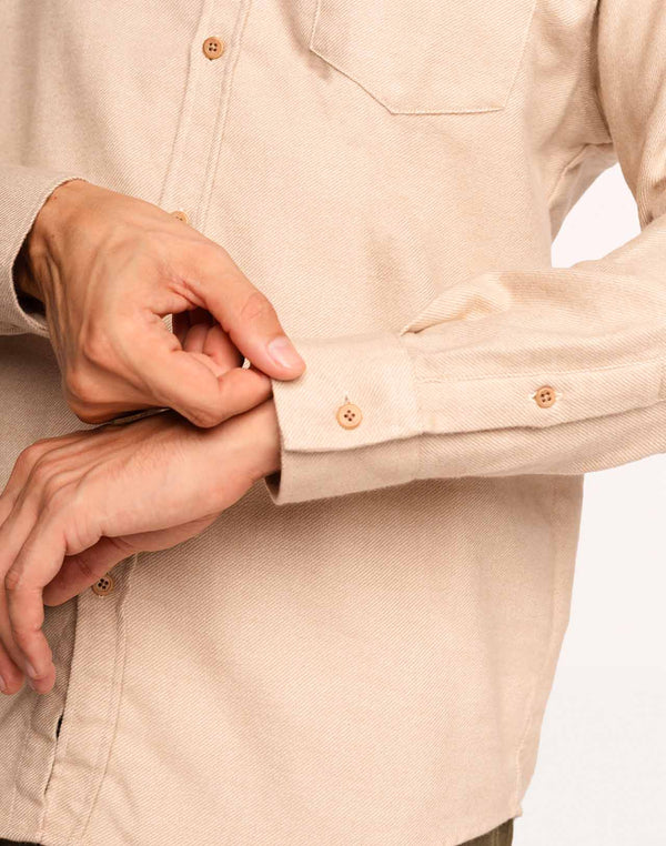 Chemise Classico Estran beige