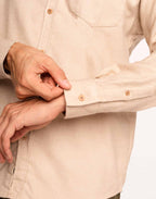 Chemise Classico Estran beige