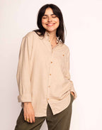 Chemise Classico Estran beige