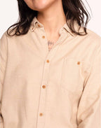 Chemise Classico Estran beige