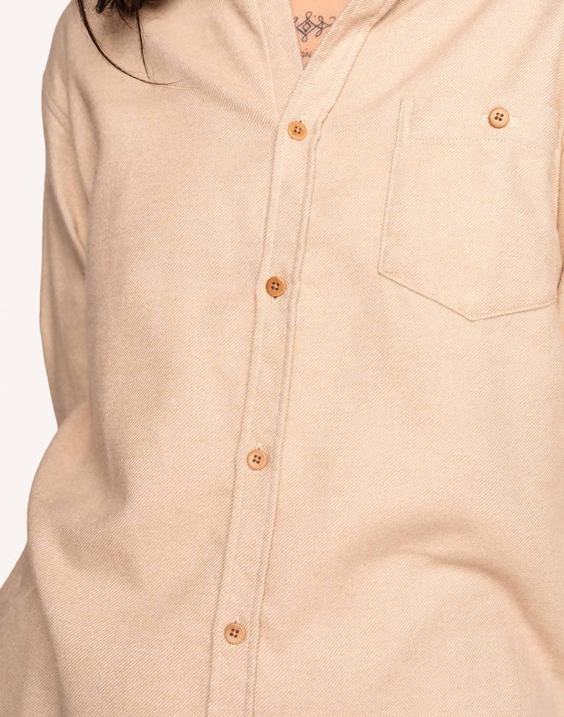 Chemise Classico Estran beige