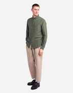 Chemise Classico marsh kaki
