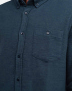 Chemise Classico Strato vert-canard