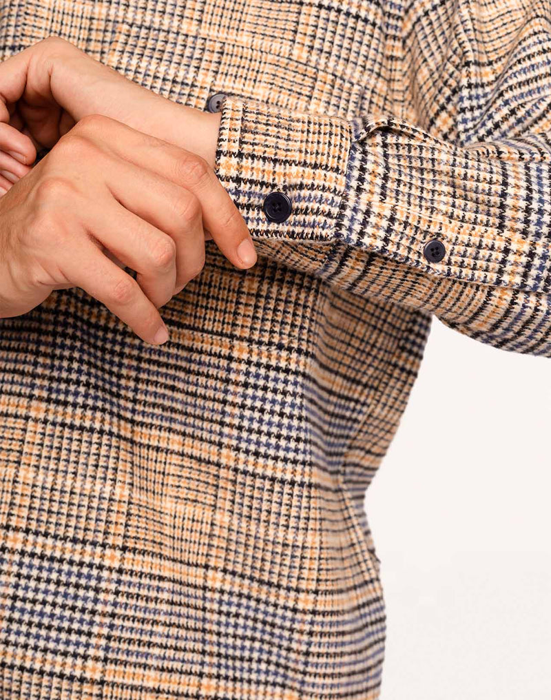 Houndstooth Décré blake shirt