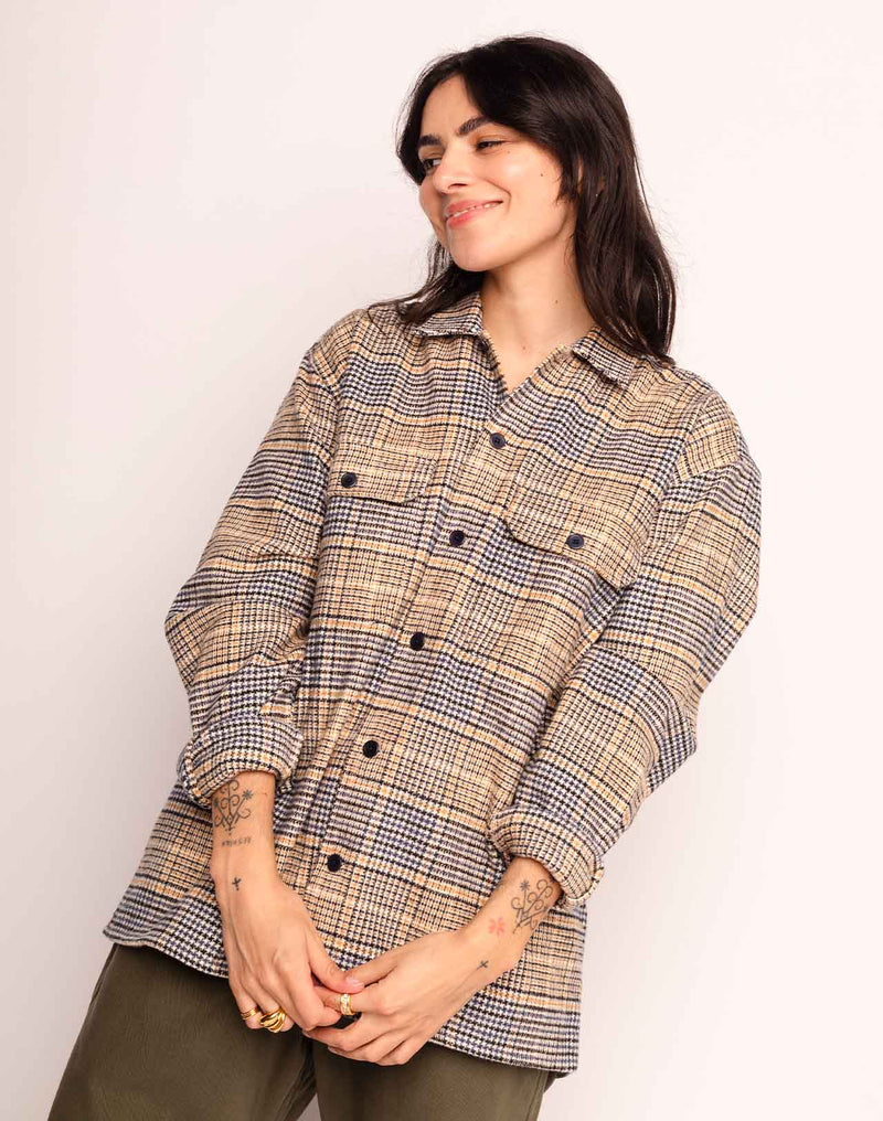 Houndstooth Décré blake shirt