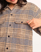 Houndstooth Décré blake shirt