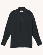 Chemise Decré Brackley Bleu Marine en coton bio GOTS – OLOW